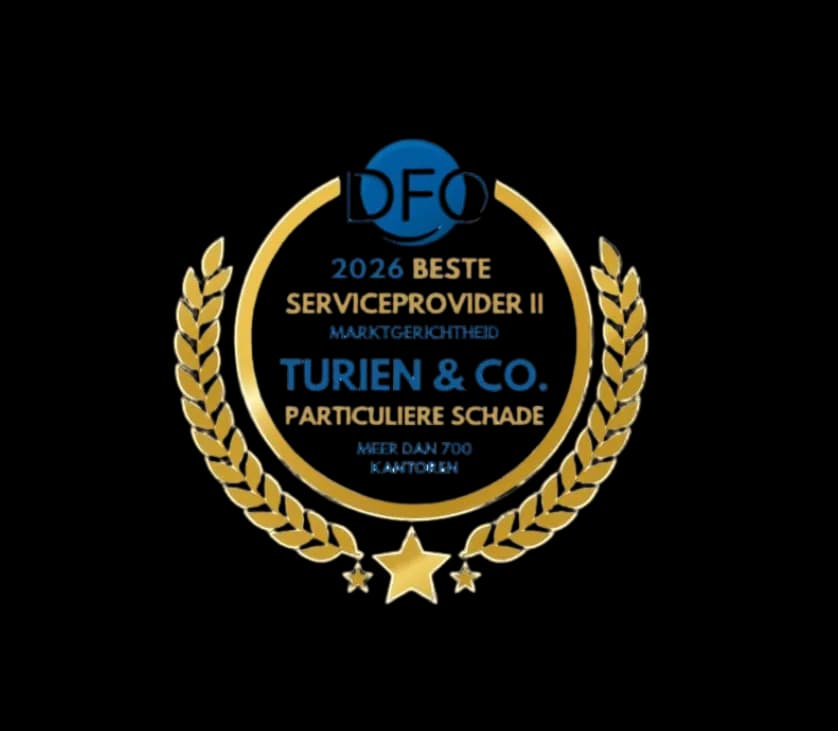 Turien & Co. beste serviceprovider in categorie 'particuliere schade'