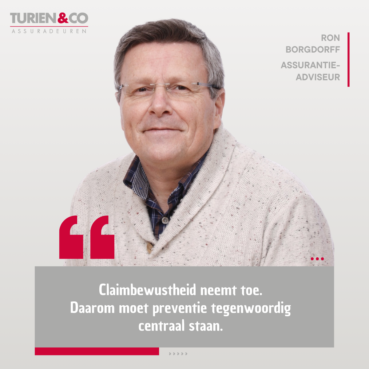 Ron Borgdorff Claimbewustheid